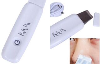 Ultrasonic skin rejuvenation instrument