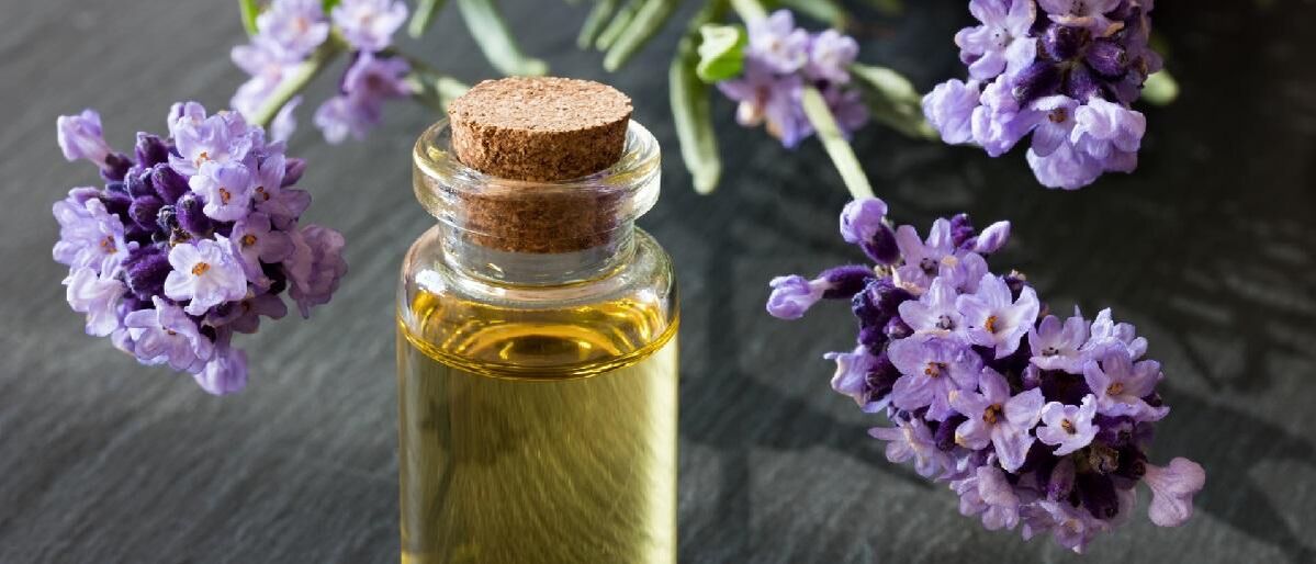 Lavender oil gives beautiful complexion